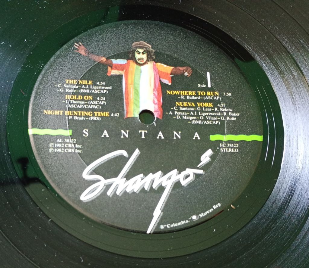 SANTANA Shangó LP  VG++/EX- - фото фото фото 2