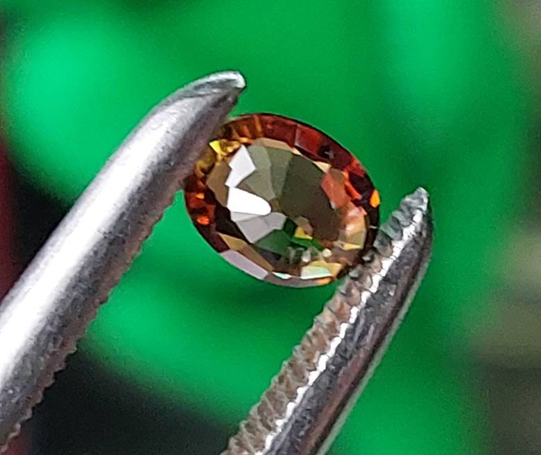 Турмалин 0,78 Ct 6,8x5,3 мм VVS - фото фото фото 3