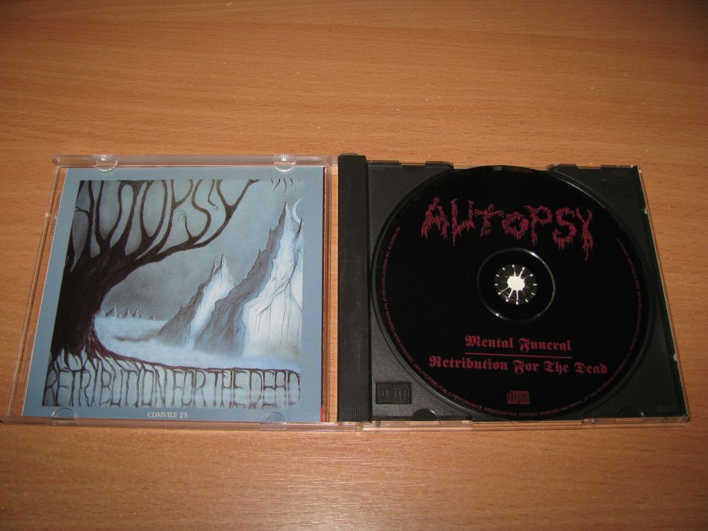 AUTOPSY - Mental Funeral / Retribution For The Dead  (1996 Peaceville UK) - фото фото фото 1