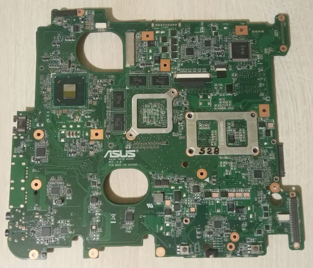 Плата ASUS N43SL MAIN BOARD rev.2.0 HM65 / GT550M - фото фото фото 1