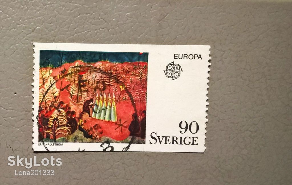 Швеция Искусство 1975 - фото фото фото 0