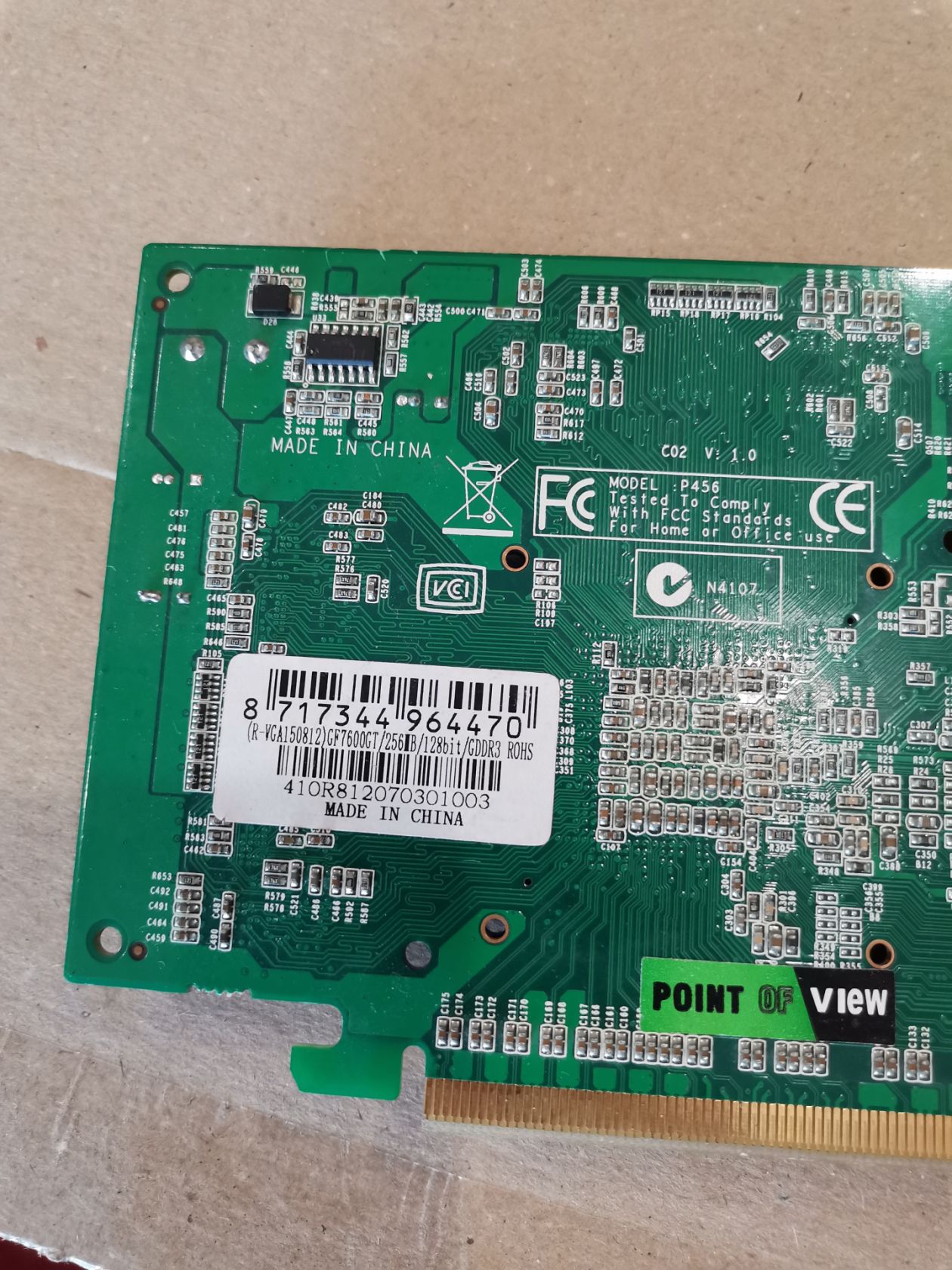 Видеокарта GeForce 7600GT 256mb GDDR3 128bit PCI-Express x16 - фото фото фото 5
