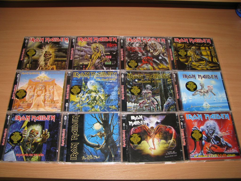 IRON MAIDEN   (1998 EMI REMASTERED) 15CDs - фото фото фото 0