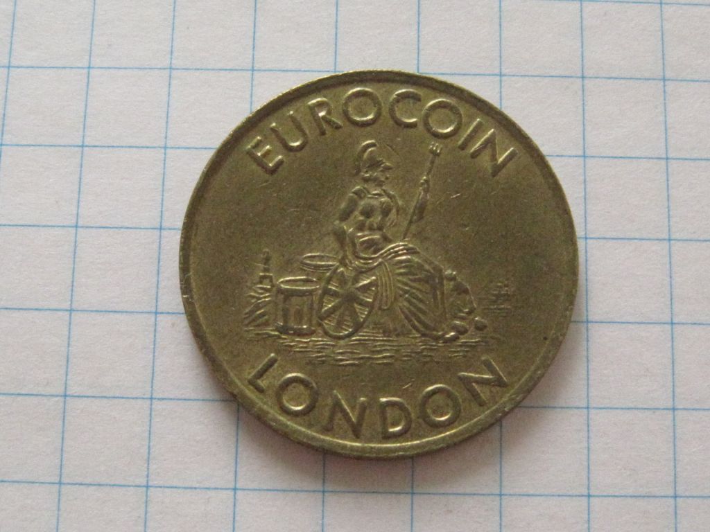 Жетон - Eurocoin London #6П2094 - фото фото фото 0