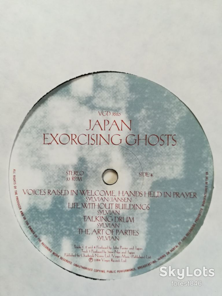 Japan-Exorcising ghosts  (лам. конв.)-2 LPs-Ex.+-Англия - фото фото фото 7