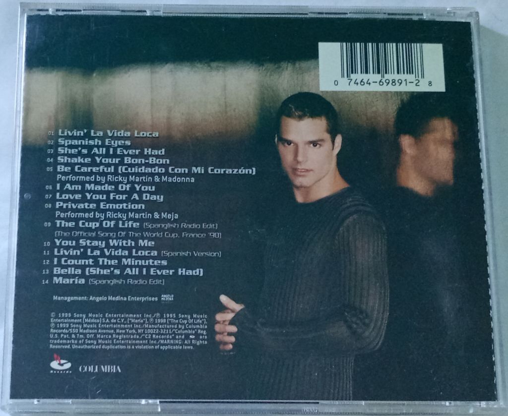 RICKY MARTIN  CD US - фото фото фото 2