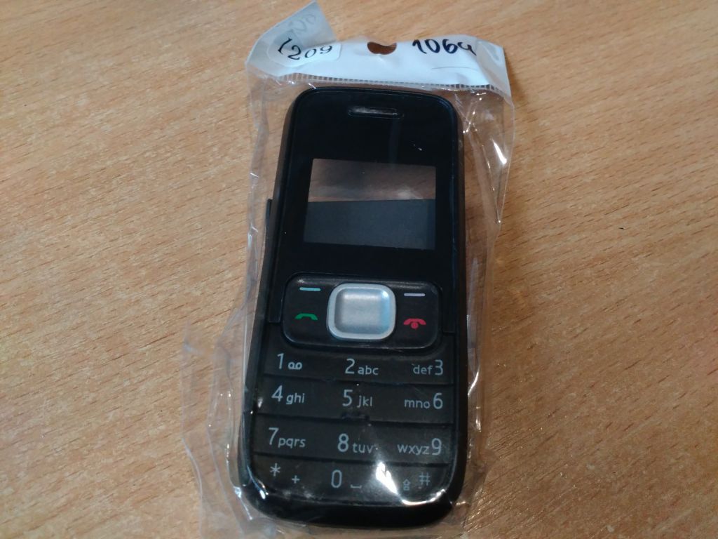 Корпус +английская клавиатура  Nokia 1209 - фото фото фото 0