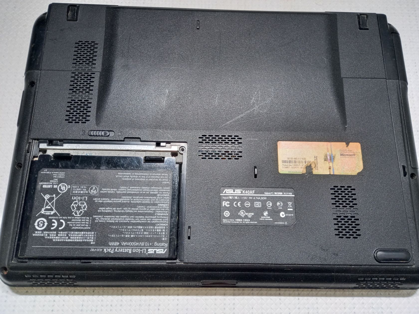 Ноутбук ASUS K40AF - фото фото фото 2