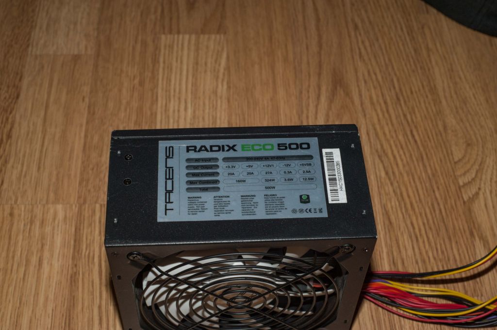 Блок живлення Tacens Radix ECO 500W - фото фото фото 1