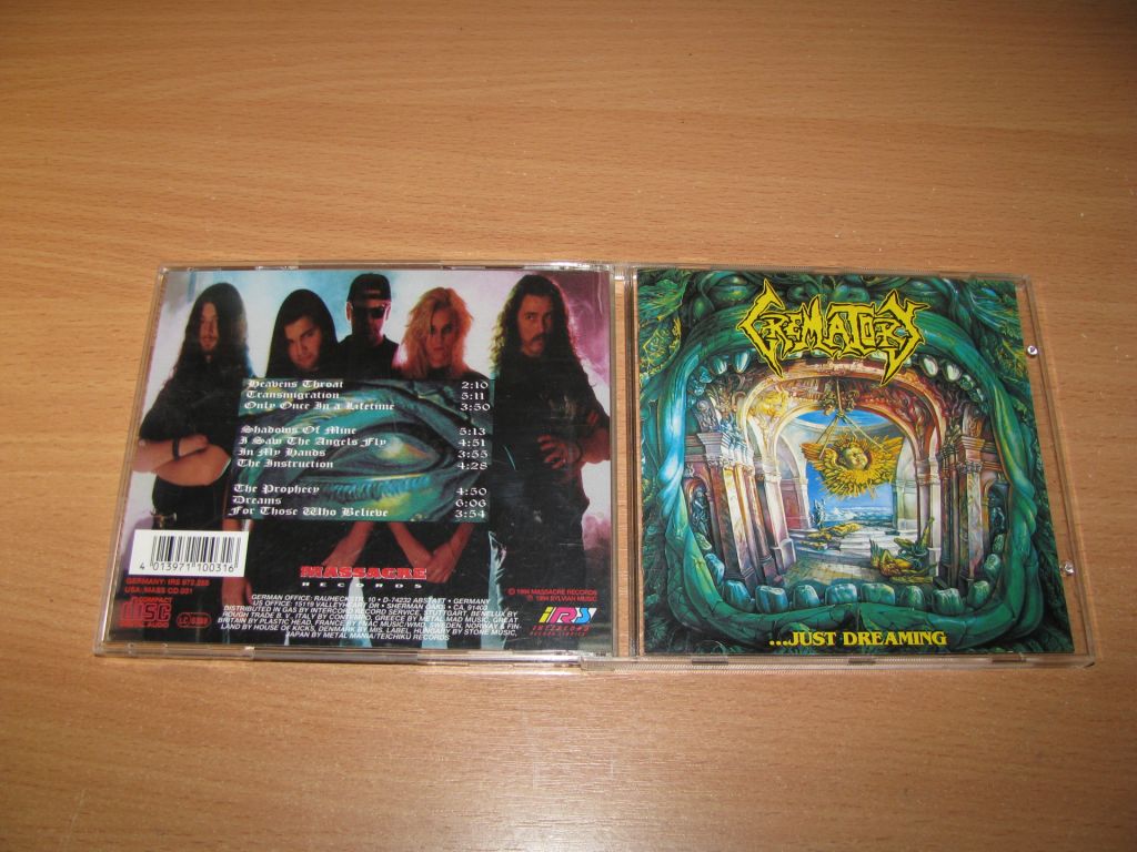 CREMATORY - Just Dreaming  (1994 Massacre 1st press) - фото фото фото 0