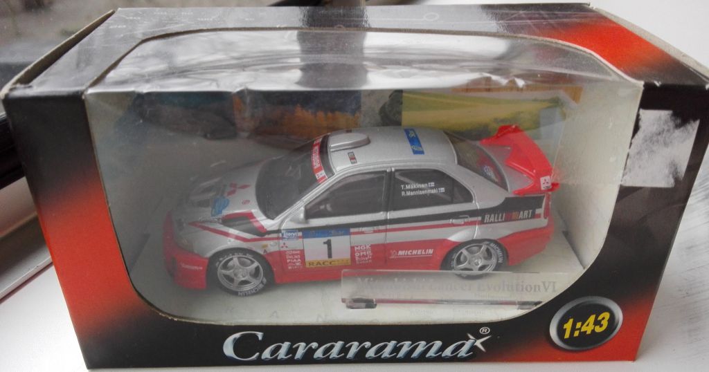 1/43 MITSUBISHI LANCER EVOLUTION VI. Cararama. - фото фото фото 5