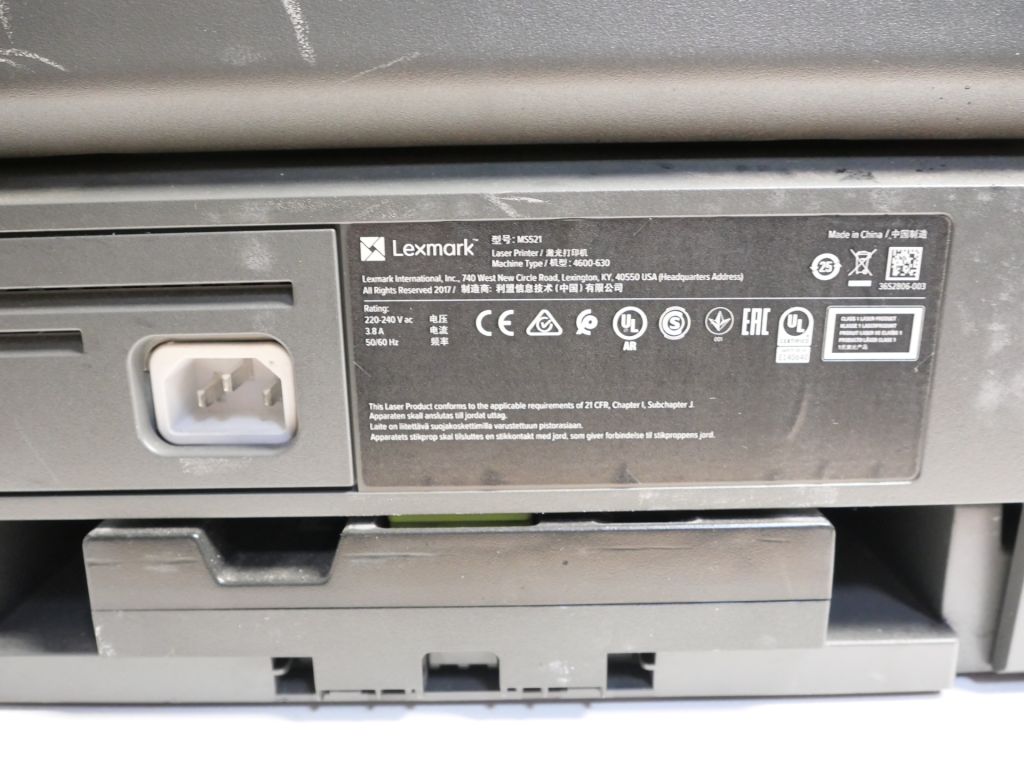Лазерний монохромний принтер Lexmark MS521dn 44 стор/хв - фото фото фото 4