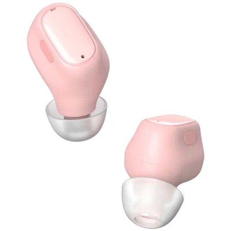 Навушники Bluetooth бездротові Baseus WM01 вакуумні з мікрофоном Pink - фото фото фото 1