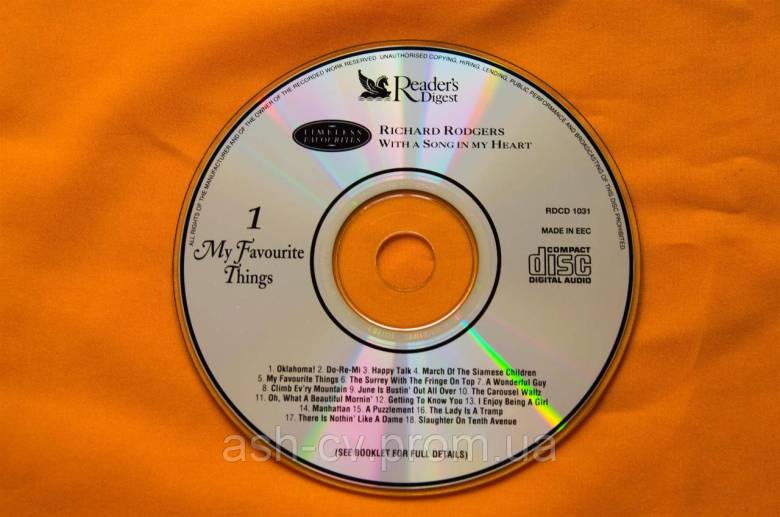 Музичний диск CD. RICHARD RODGERS (3cd) - фото фото фото 7