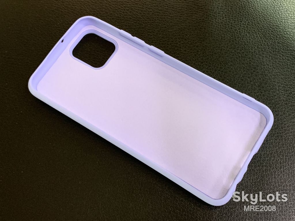 Чохол Silicone Case для Samsung Galaxy A035 A03 lavender - фото фото фото 2