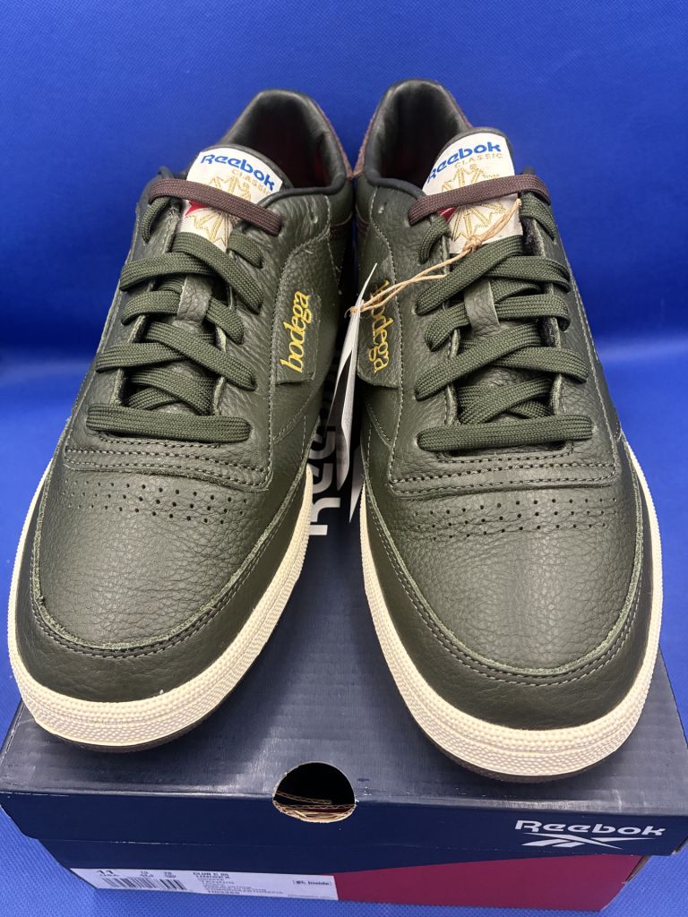 Кроссовки Reebok Club C 85 x Bodega H03355 - фото фото фото 7