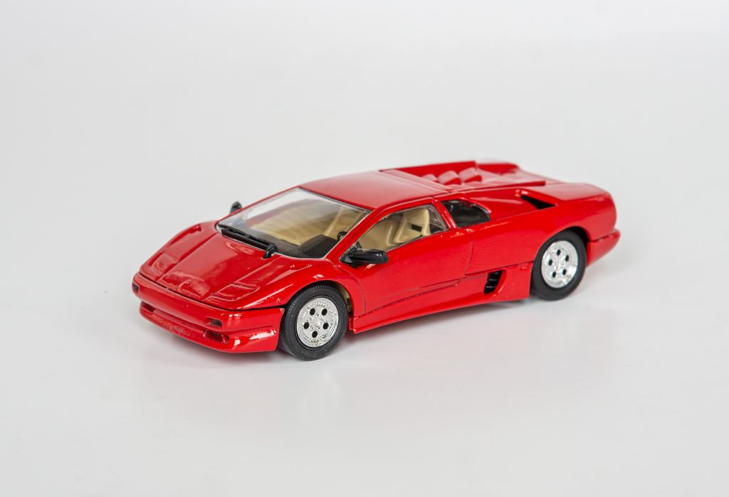 1:43 Lamborghini Diablo 1995 red, SOLIDO #1527 - фото фото фото 2