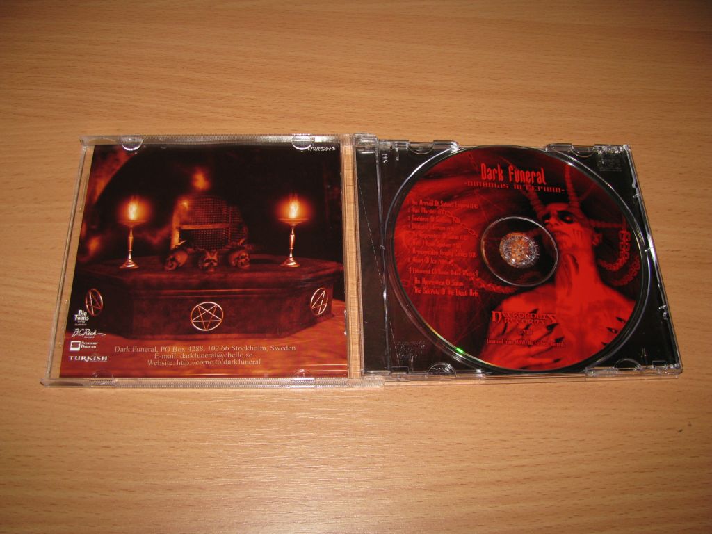 DARK FUNERAL - Diabolis Interium     (2001 Necropolis 1st press,USA) - фото фото фото 1