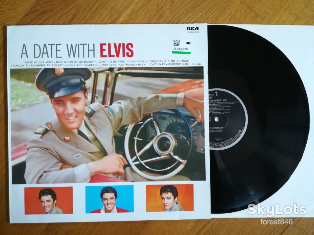 A date with Elvis  (глянс. конв.)-NM+, Німеччина  (&amp;17) - фото фото фото 0
