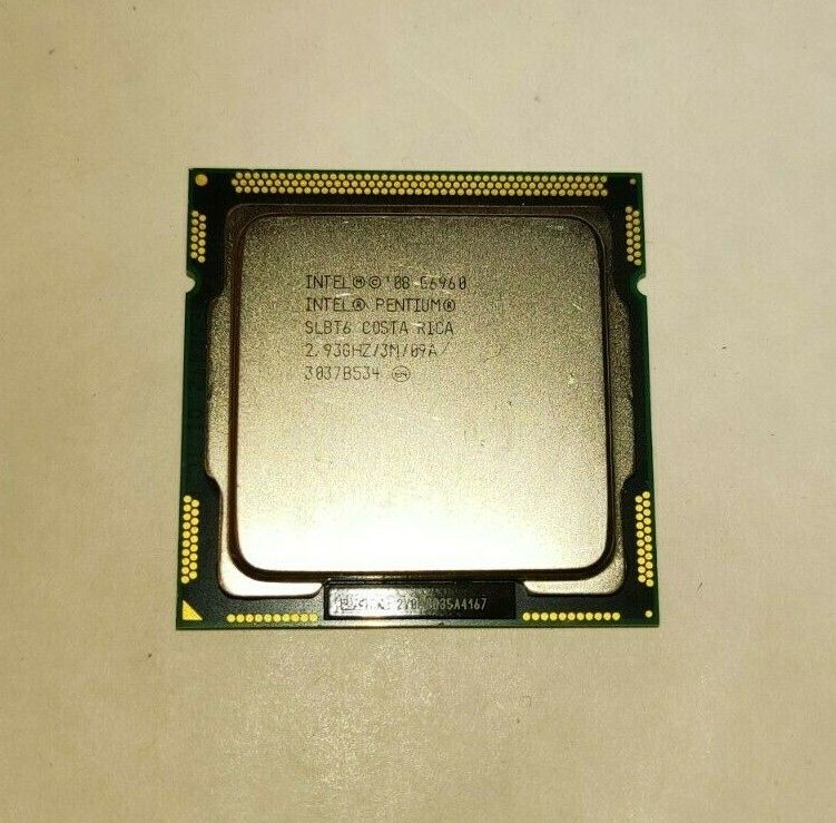 Intel Pentium Dual-Core SLBT6 G6960 2.93 GHz 512KB/3MB LGA1156 - фото фото фото 0