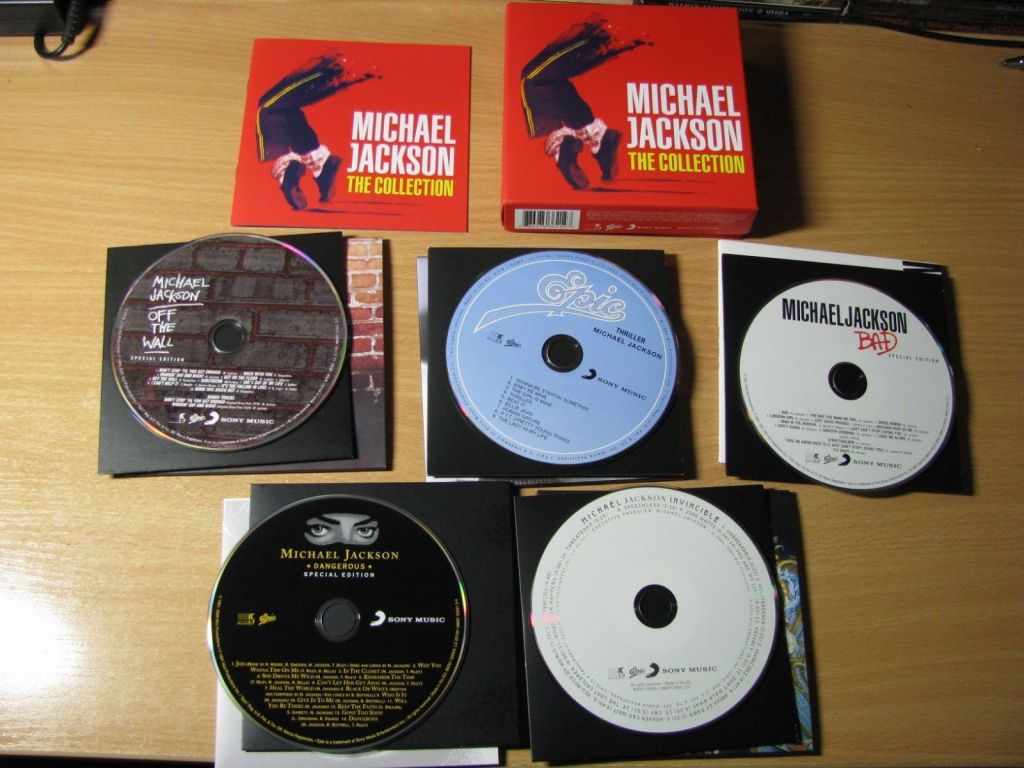 MICHAEL JACKSON - The Collection     (2009 Sony Music 5CD BOX,EU) - фото фото фото 1