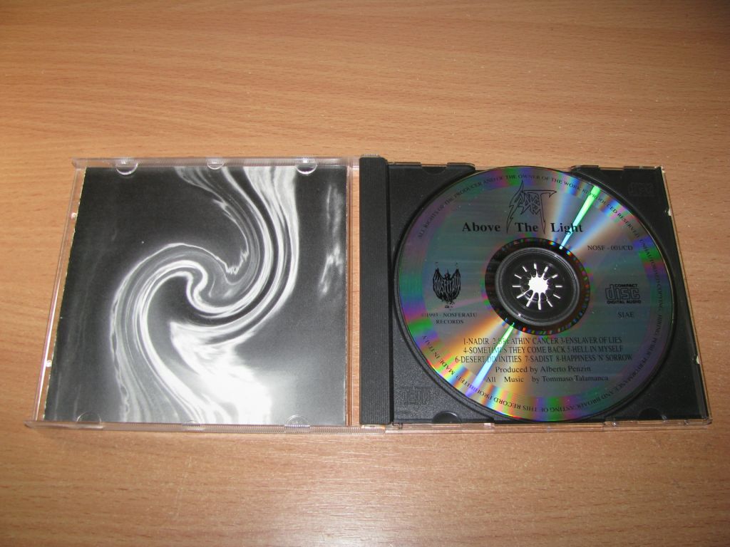 SADIST - Above The Light  (1993 Nosferatu 1st press) - фото фото фото 1