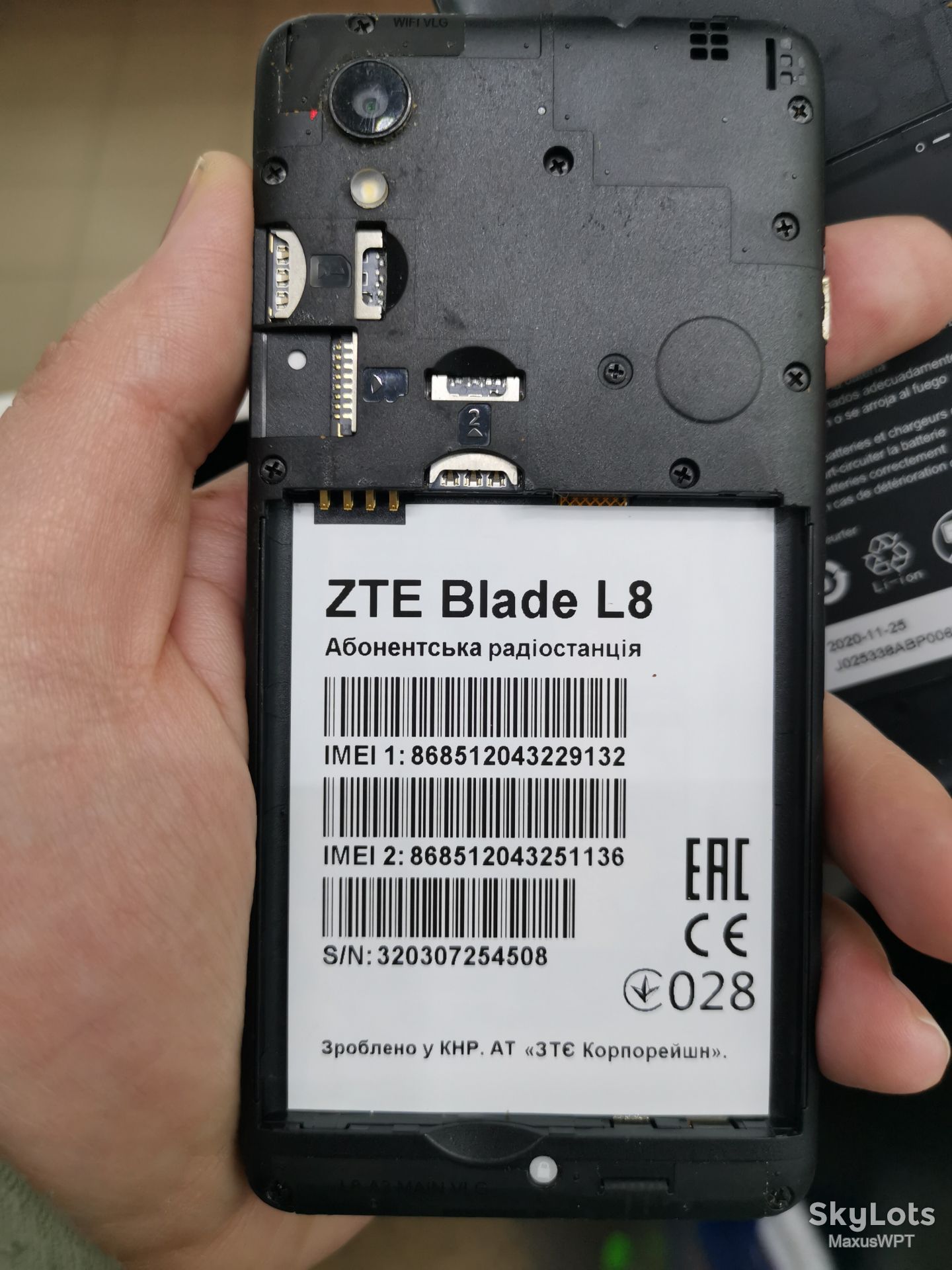 #101 Sklad Zte L8 black sklad - фото фото фото 7
