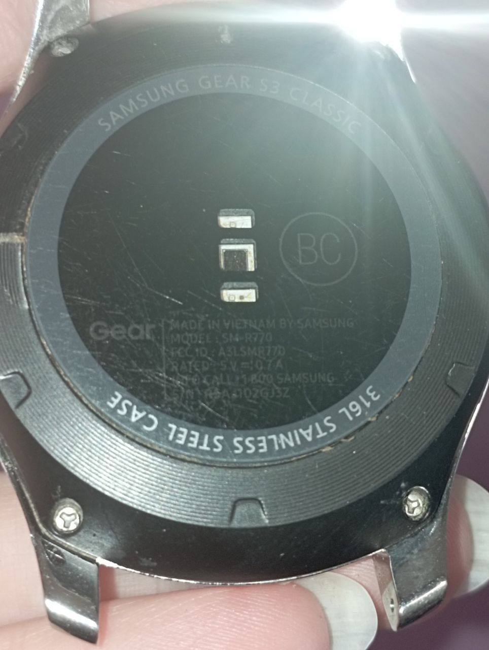 275 SAMSUNG Gear S3 Classic SM-R770 Silver - фото фото фото 5