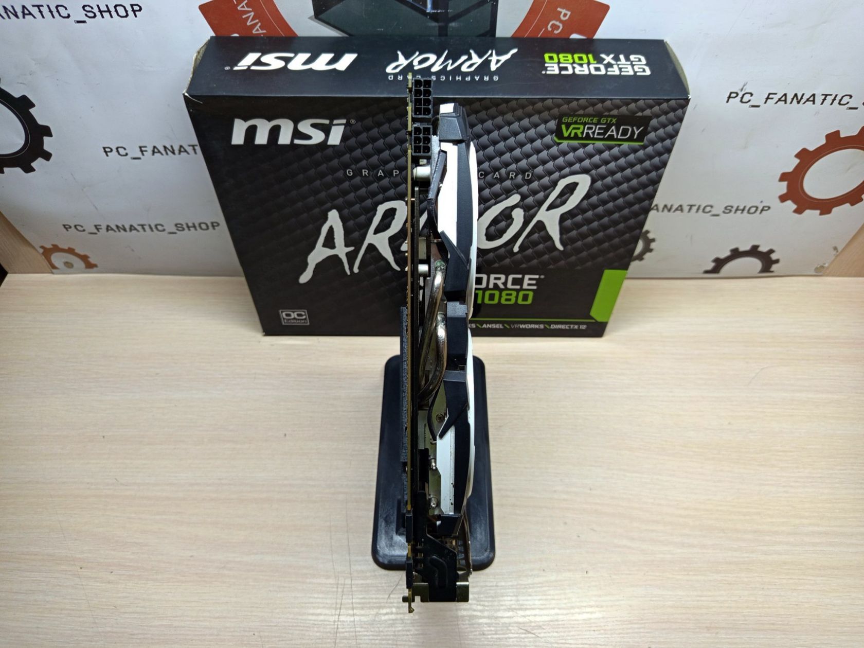 Відеокарта MSI PCI-Ex GeForce GTX 1080 Armor 8GB GDDR5X  (256bit) - фото фото фото 1