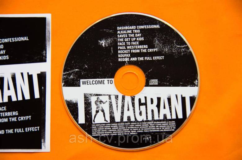 Музичний диск CD. Welcome to VAGRANT - фото фото фото 4