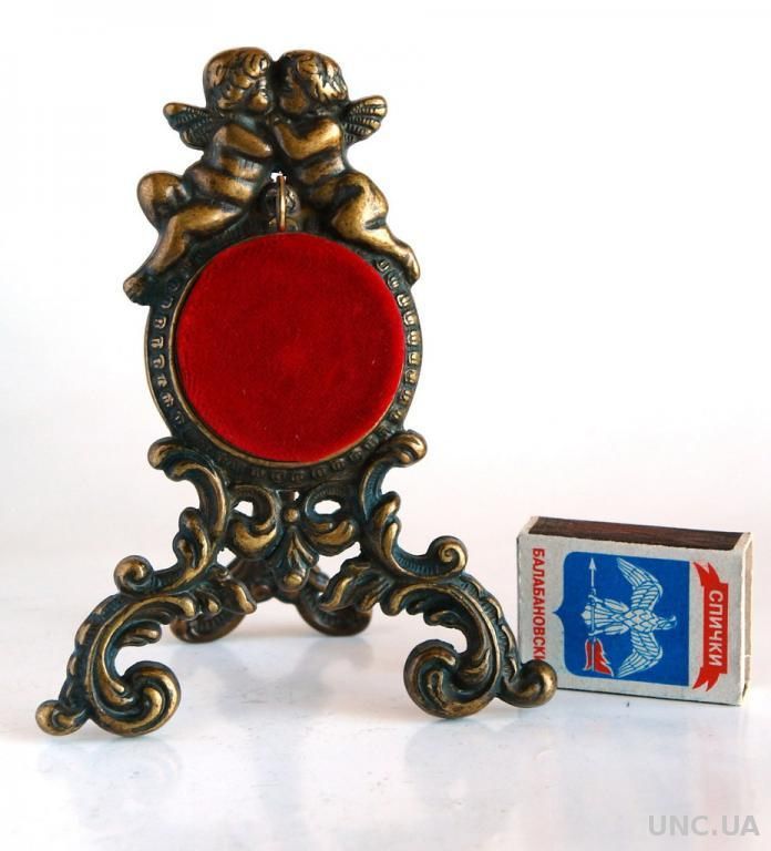 Винтажная игольница игольник, бронза, Бельгия - фото фото фото 2