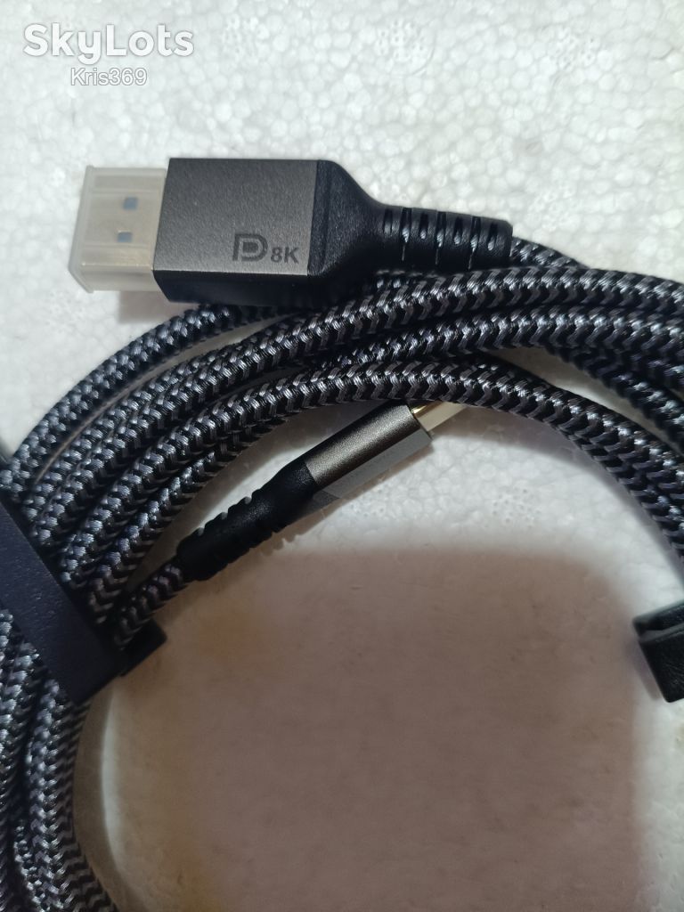 Кабель Maxonar USB-C to DisplayPort 1.4  (8K / 4K 144Hz, 3 метри) - фото фото фото 1