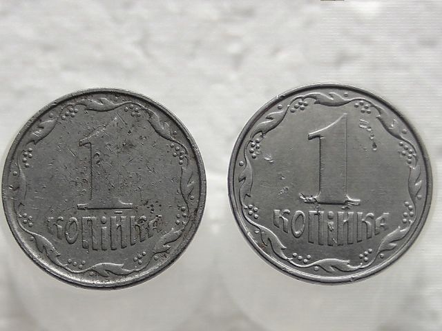 1 копійка 2005, 2011 рік Україна 1ВА  (307) - фото фото фото 0