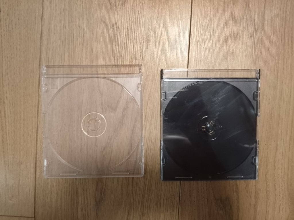 Коробка бокс для дисків CD/DVD slim - фото фото фото 0