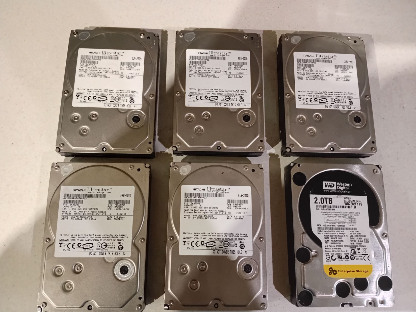Лот жорстких дисків 1TB,2TB - фото фото фото 0