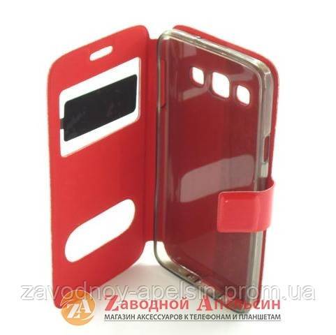 Чехол книга Samsung A5 A500 Smart Case red - фото фото фото 2