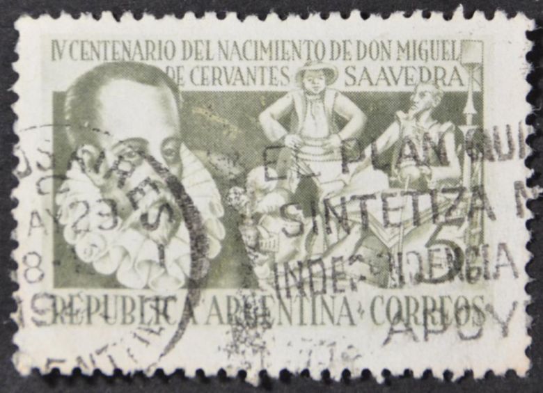 Аргентина писатель и драматург Мигель де Сервантес 1947 - фото фото фото 0