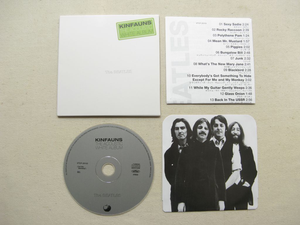 CDLP Beatles. Kinfauns: The Acoustic White Album. 2010. - фото фото фото 5