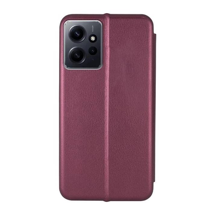 Чохол Fiji G.C. для Xiaomi Redmi Note 12 книжка магнітна Bordo - фото фото фото 3