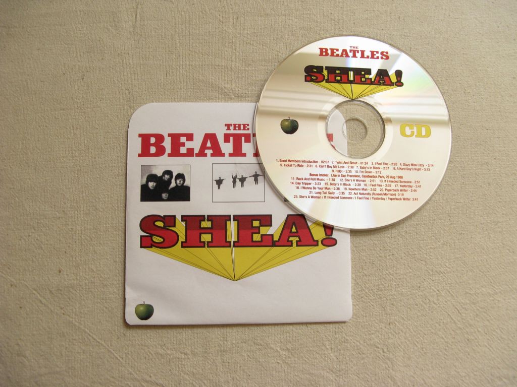 CD+DVD Beatles. Live at Shea Stadium. 1965/2005. - фото фото фото 7