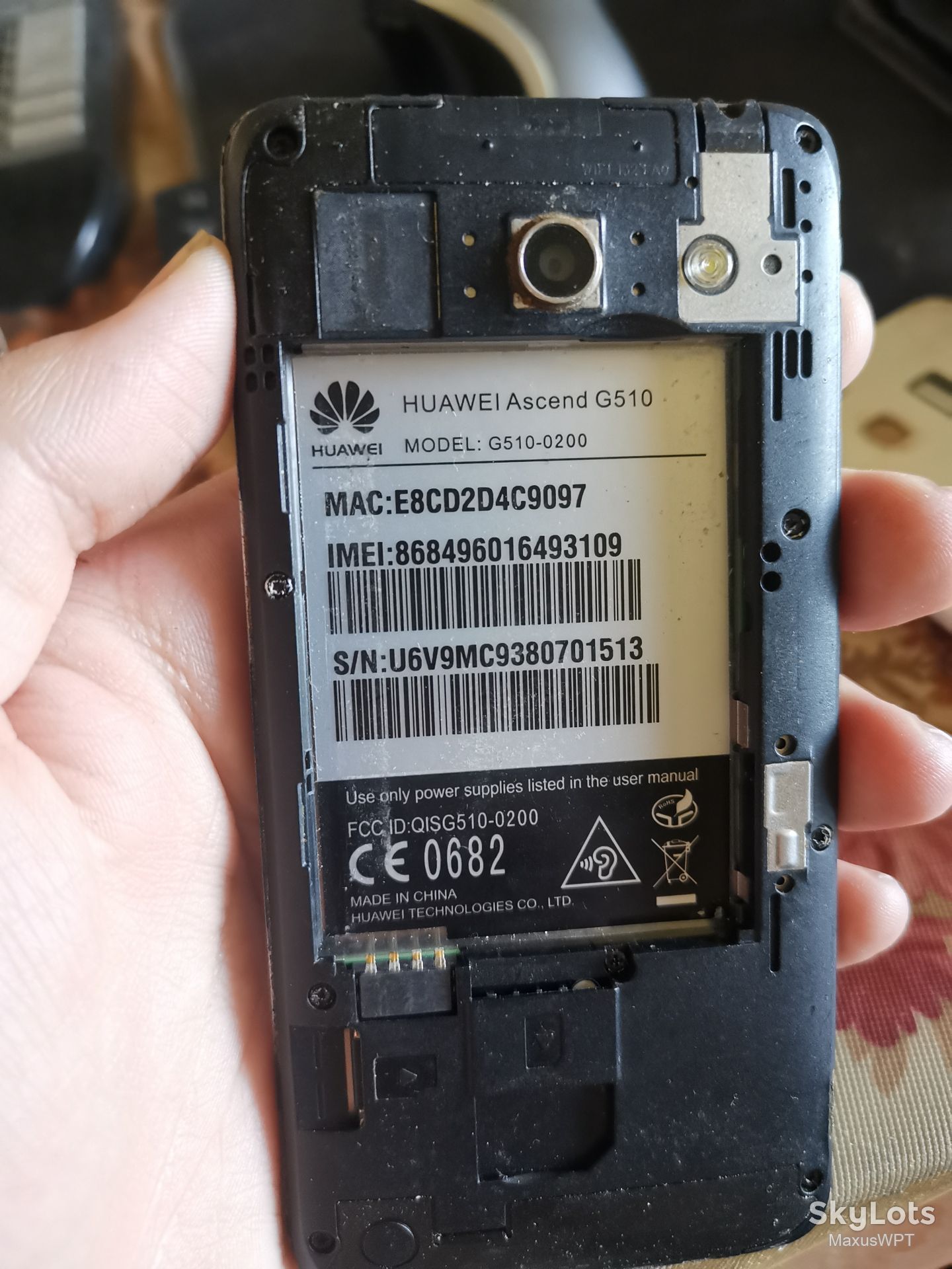 #281 Sklad Huawei Ascend G510 white - фото фото фото 2