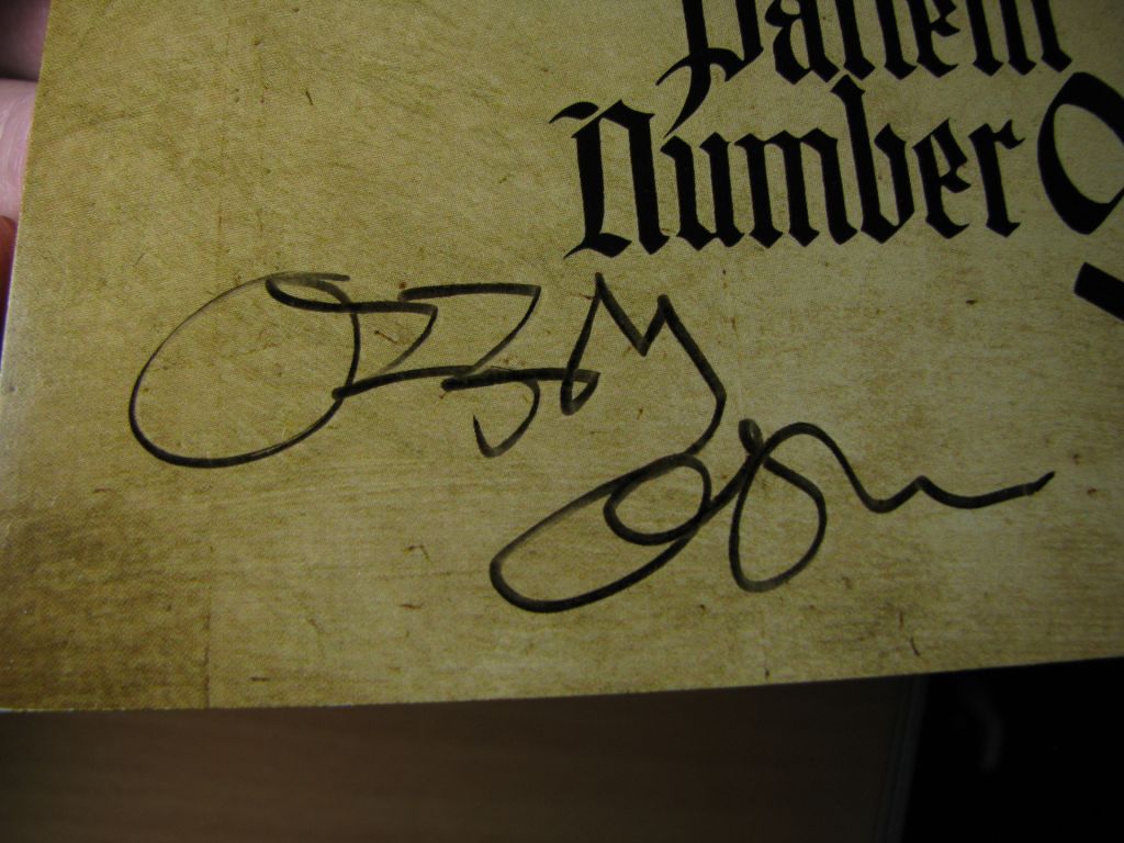 OZZY OSBOURNE - Patient Number 9     (2022 Epic Signed) - фото фото фото 4