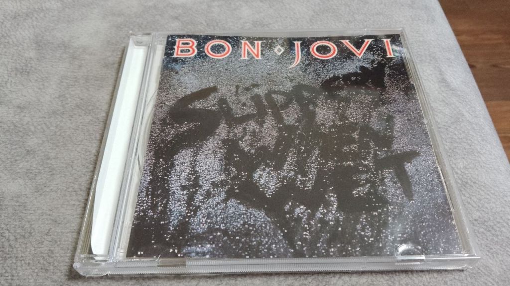 bon jovi - slippery when wet. cd из гдр! - фото фото фото 0