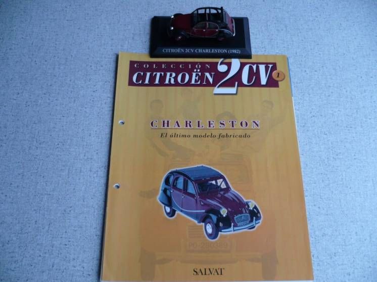 Citroen 2CV Charlston  1:43 Altaya - фото фото фото 6