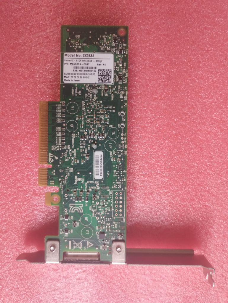 Mellanox ConnectX-3 CX353A Single-Port 40GbE QSFP InfiniBand/Ethernet Card - фото фото фото 2