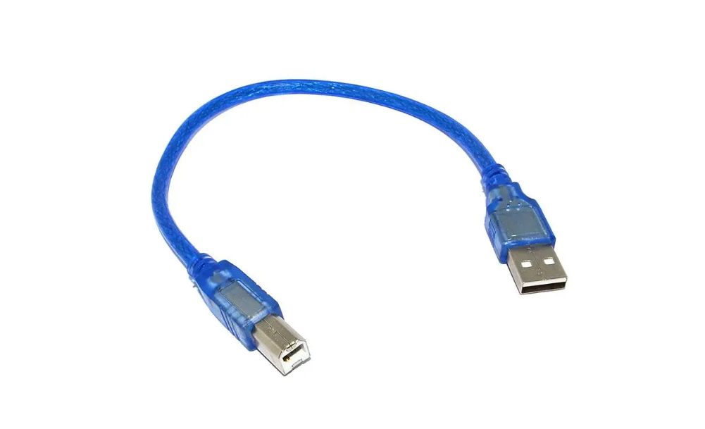 Кабель для принтера сканера мфу USB AM - BM 30 см - фото фото фото 0