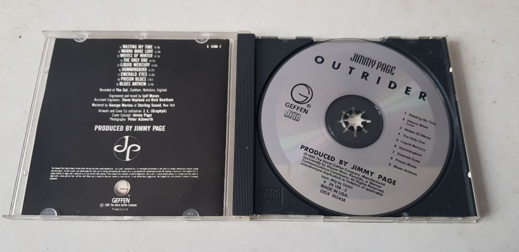 Jimmy Page Outrider CD фірмовий - фото фото фото 2