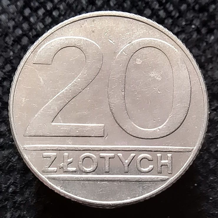 Польща 20 злотих, 1990 - фото фото фото 0