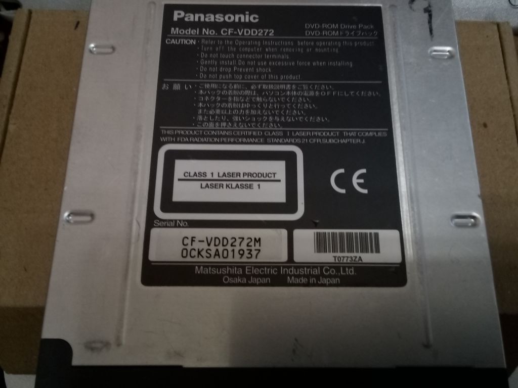 Panasonic Toughbook  CF-29  привід CD-DVD - фото фото фото 0