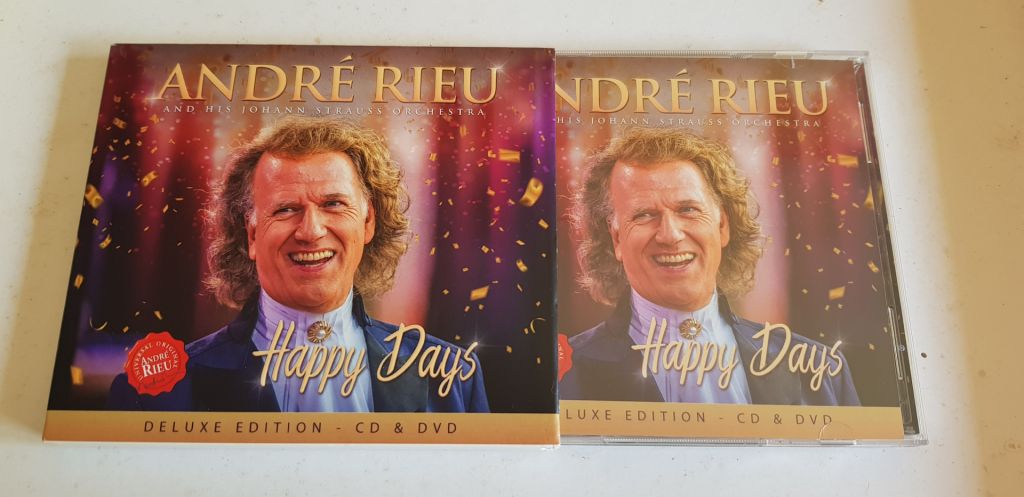 Andre Rieu Happy Days CD/DVD фірмовий - фото фото фото 0